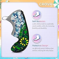CROVA Toddler Kids Water Shoes Quick Dry Aqua Socks
