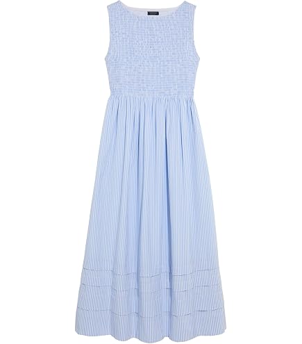vineyard vines Women's Linen Button Front Shift Dress, White Cap, X-Small at Amazon Women's Clothing store