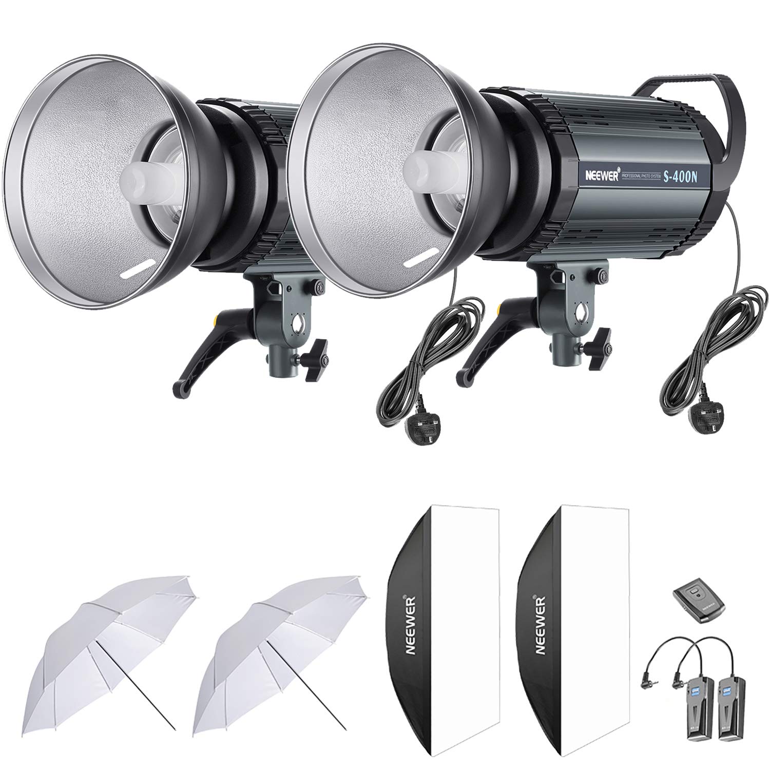 Neewer 800W Studio Strobe Flash Photography Lighting Amazon.co.uk