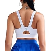 RUNNING GIRL Sports Bras for Women High Support,Adjustable Racerback Molded Cup Sports Bra Yoga Athletic Workout Bra