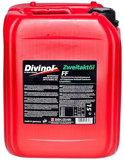 Divinol Zweitaktöl FF 1x5 Liter 2-Taktöl teilsynthetisch 2T Mischöl