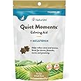 NaturVet Quiet Moments Calming Aid Cat Supplement Plus Melatonin – Helps Reduce Stress in Cats – for Pet Storm Anxiety, Motion Sickness, Grooming, Separation, Travel – 50 Ct. Soft Chews
