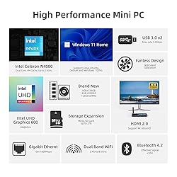 MeLE Fanless Mini PC Stick PCG02 Windows 11 Home