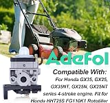 Adefol Carburetor Kit 9 in 1 for Honda GX25 GX35 HHT25 FG110 HHT35 view 2