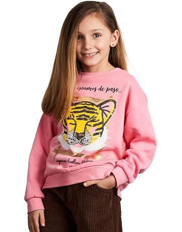 Amazon.es: Sudaderas sin capucha - Niña: Ropa