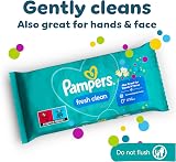 Pampers Fresh Clean Baby Wipes 15 Packs 80 Wipes Each 1200 Total view 2