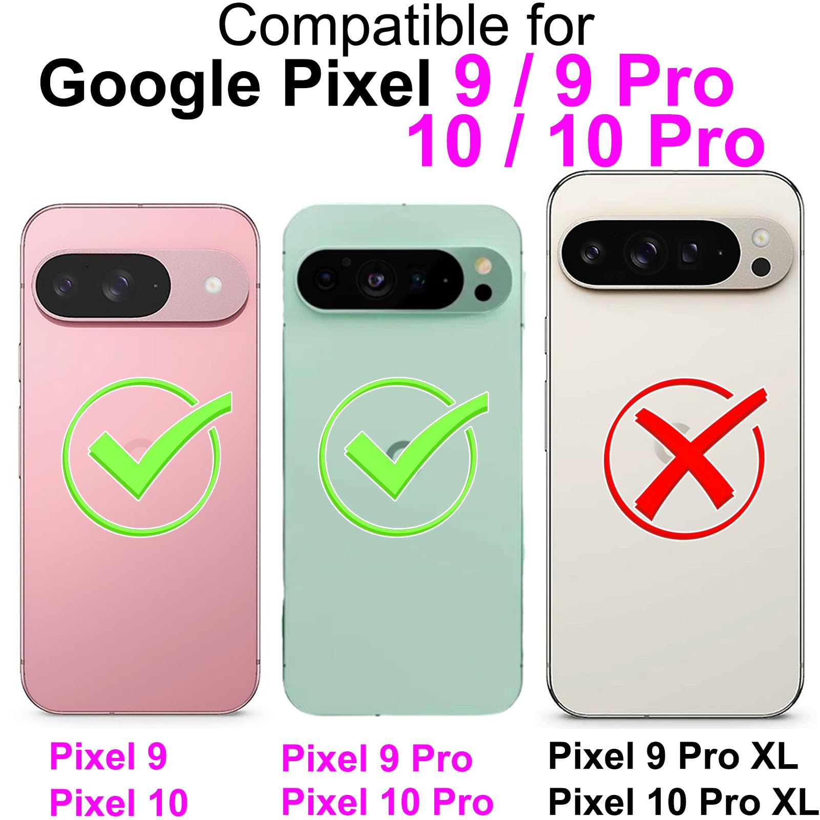 Handyhülle für Google Pixel 9/10/11 Pro Hülle, Hellblau 2