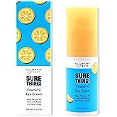 Elizabeth Mott Sure Thing Vitamin C Eye Cream – Hydrating & Brightening Eye Treatment for Dark Circles and Puffiness – Vegan, Fragrance-Free, Cruelty-Free Skincare – 15ml (0.5oz)