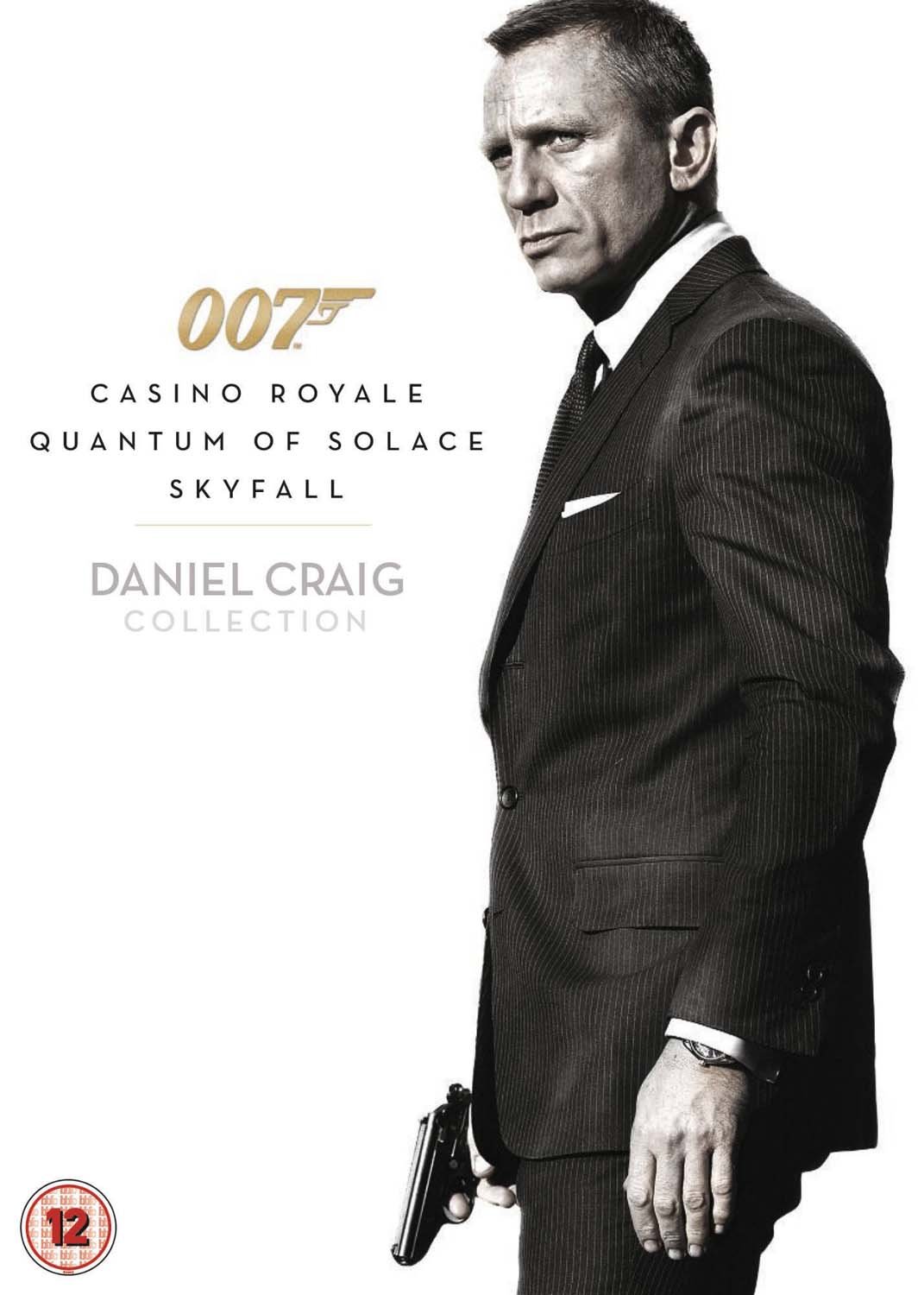 James Bond: The Daniel Craig 007 Collection: Casino Royale / Quantum of Solace / Skyfall [DVD] [2012]