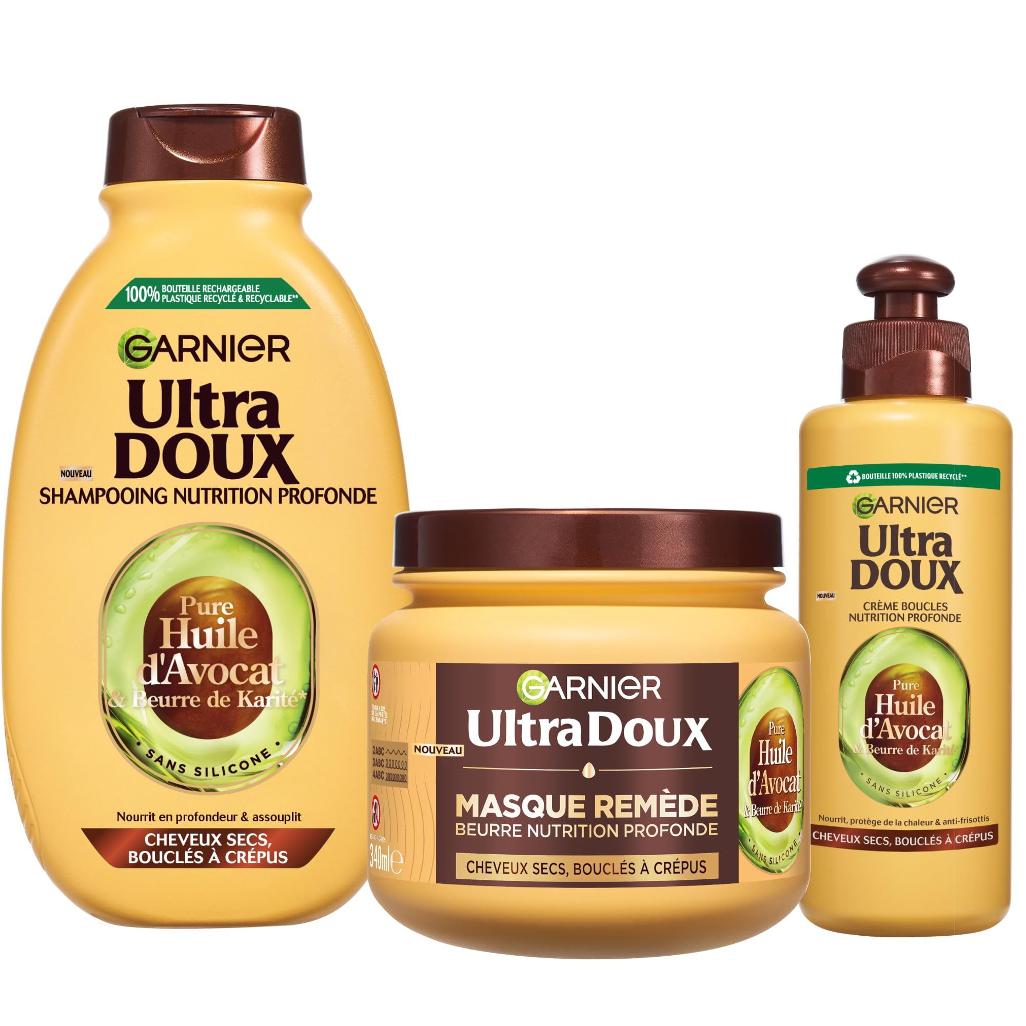 Ultra Soft Avocado and Shea Butter Set for Avocado Hair and Shea Butter