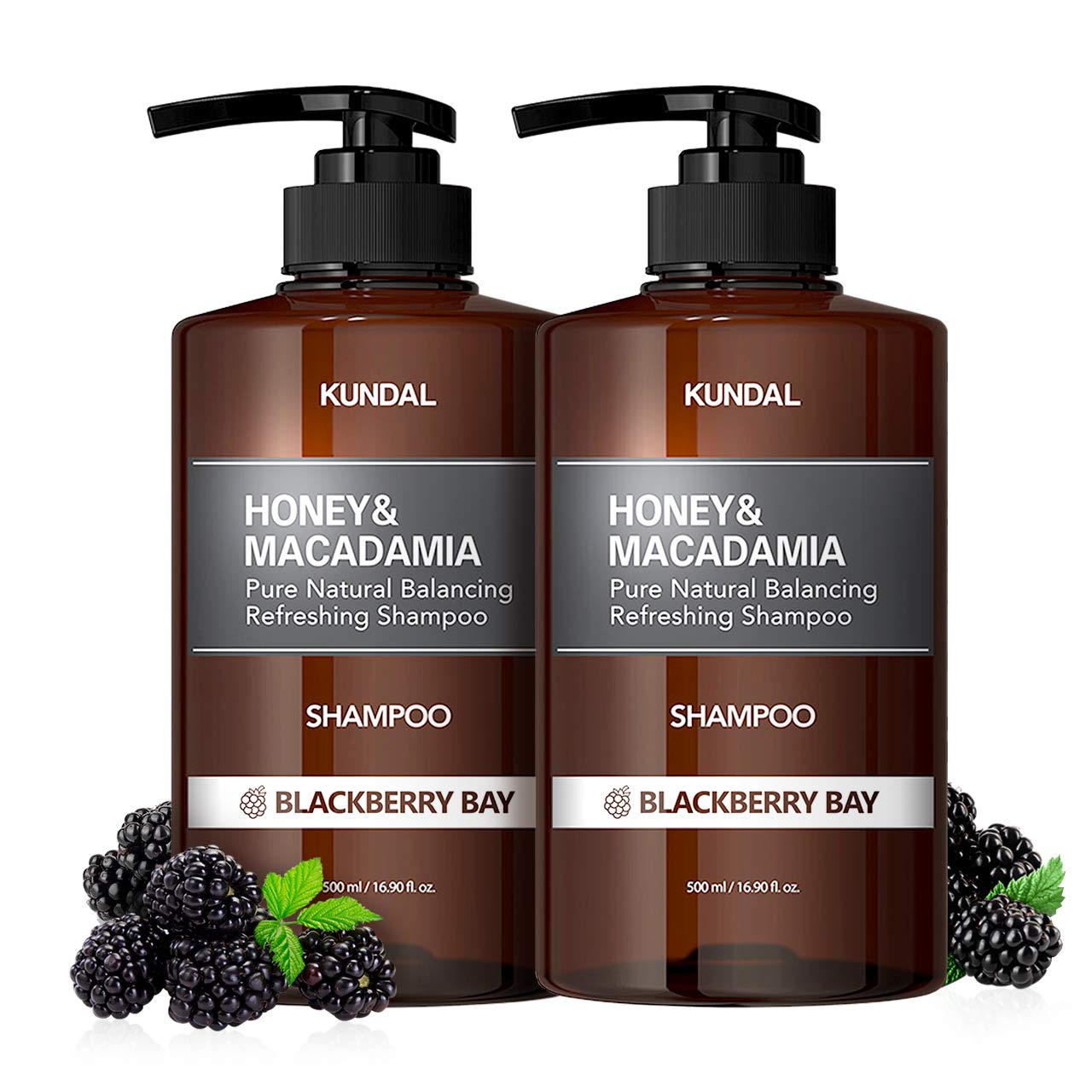 [Kundal] Premium Nature Shampoo 16.9 ounce 2 bottles