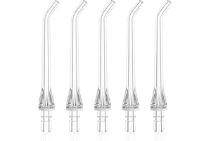 FUNSEE Replacement Heads for Onlyone Water Flosser, Only Compatible Onlyone FC5090 Water Flosser Replacement Tips Oral Irrigator Jet Tip(5 Classic Jet Tips)