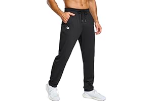 G Gradual Men's Sweatpants with Pockets Lightweight Workout Athletic Track Pants Stretch Gym Running Jogging Joggers for Men