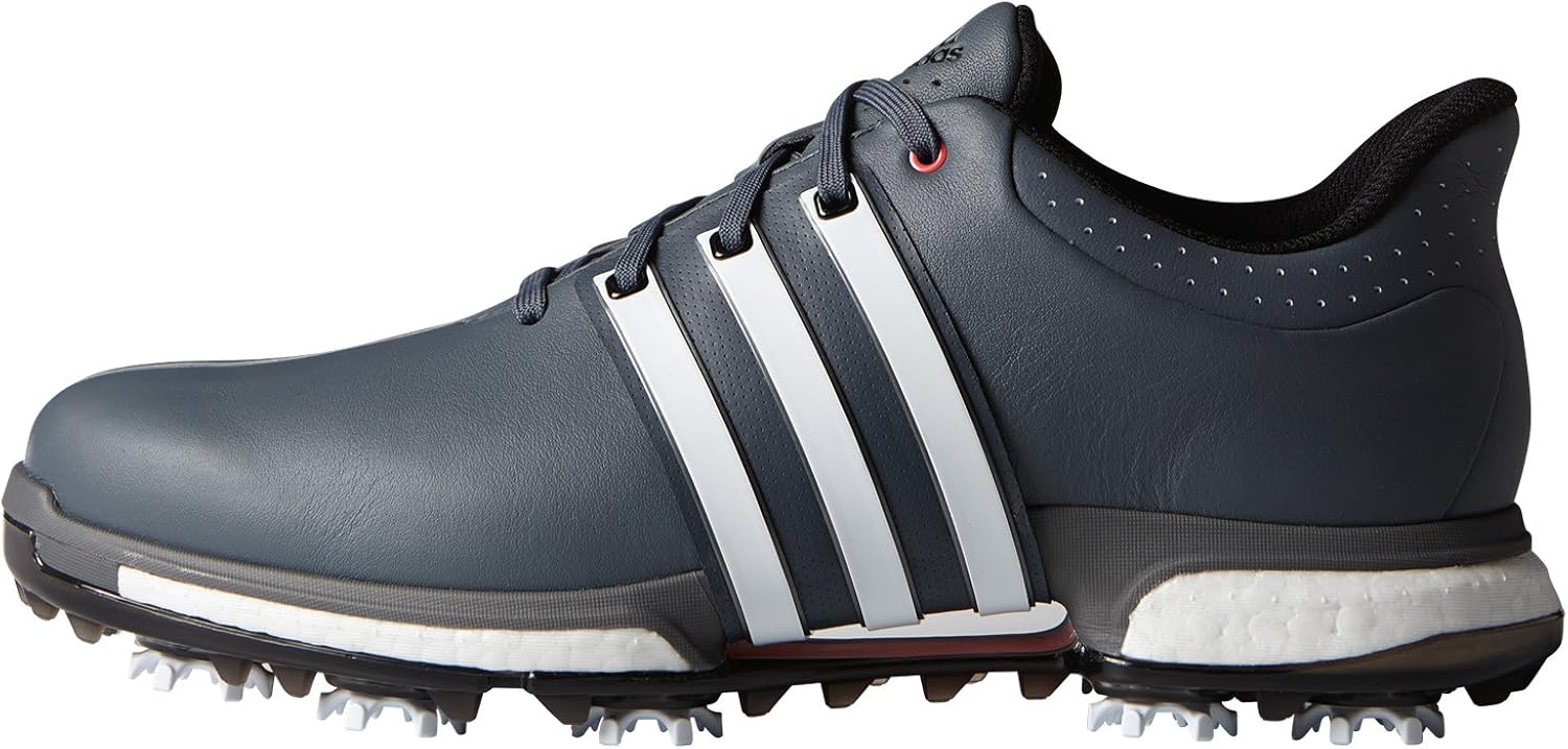 adidas Boost Tour360 Chaussures de Golf pour Homme Multicolore Blanco/Gris/Rojo 42: Amazon.fr 