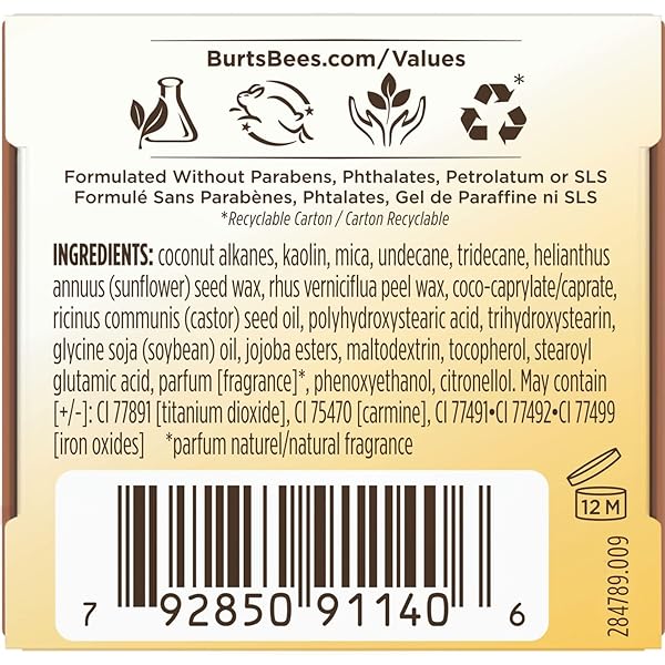 BURTS BEES HONEY CARAMEL COLOR NURTURE CREAM EYE SHADOW, 7.08 GR