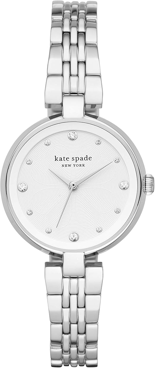 Amazon Com Kate Spade New York Women S Annadale Quartz Stainless Steel Three Hand Watch Color Silver Model Ksw1667 Watches