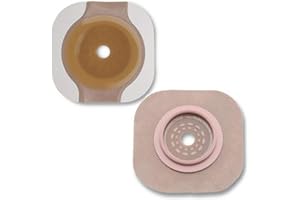 Hollister 14603 New Image Flat Flextend Skin Barrier, 5 Pack, Cut-to-Fit up to 1-3/4” – 2-1/4” Flange, Ostomy Skin Barrier, Ostomy Supplies