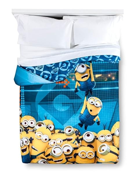 Bedding Home Garden Minions Reversible Comforter Bedding Twin