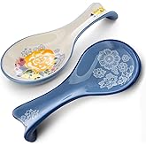 Ceramic Spoon Rest, by Kook, Spoon Rest for Stovetop, Kitchen Decor, Farmhouse Kitchen Decor, Ladle, Utensil Holder, Dishwash
