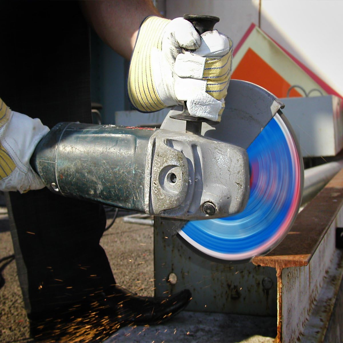 S&R Metal Cutting Discs 230mm x 2.0mm x 22.23mm - A30 S-BF, blue, 230 x 2,0 x 22,23mm - Image 4