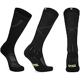 DANISH ENDURANCE 26-32 mmHg Compression Socks - Firm Support, Breathable, Boost Circulation, Men & Women, Training & Recovery
