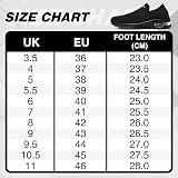 Hanani Slip On Trainers Mens Womens Casual Breathable Mesh Shoes EU45 UK10.5 view 8