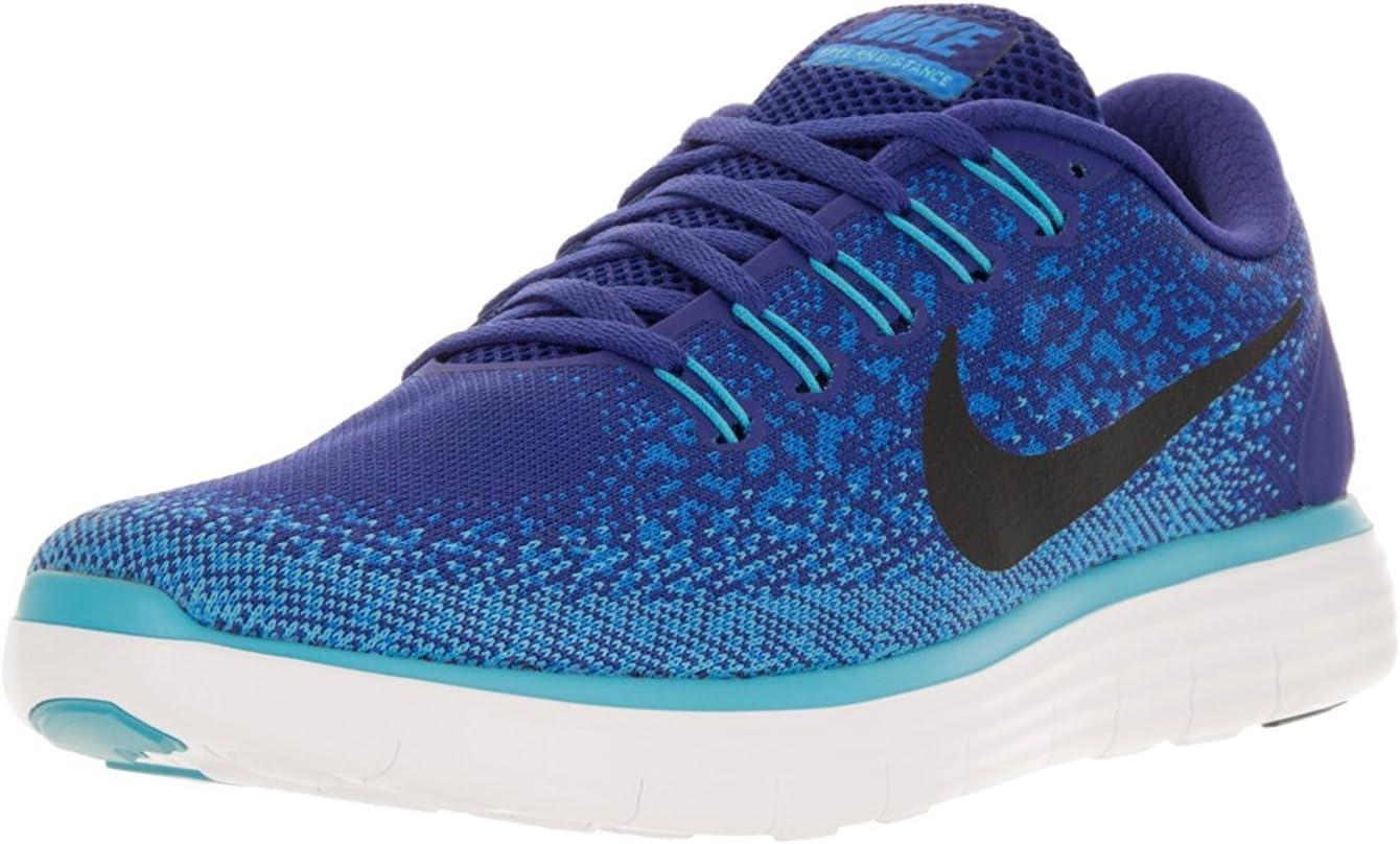 nike free rn navy blue running shoes