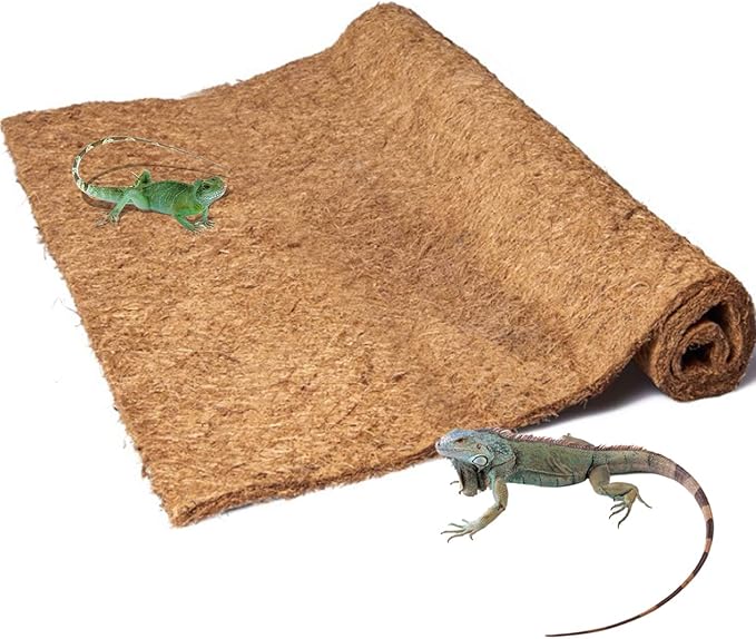 VUAOHIY Reptile Carpet Coconut Fiber Natural Coconut