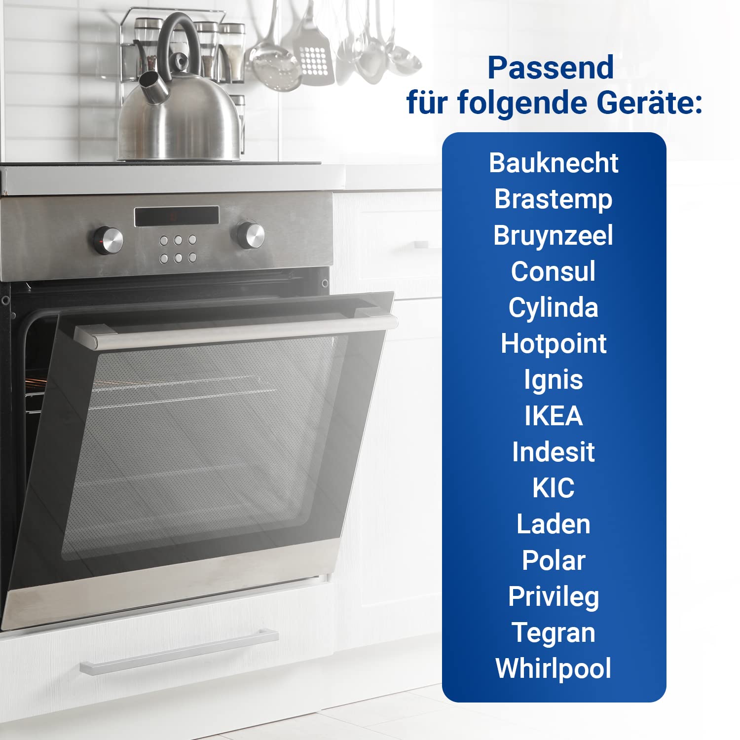 VIOKS Heizelement 230V 1150W Ersatz für Whirlpool 481010375734 Indesit C00324022 EGO 2041494000 Heizelemente für Bauknecht Ignis Backofenheizung für Backofen Herd Einbauherd Elektroherd 5