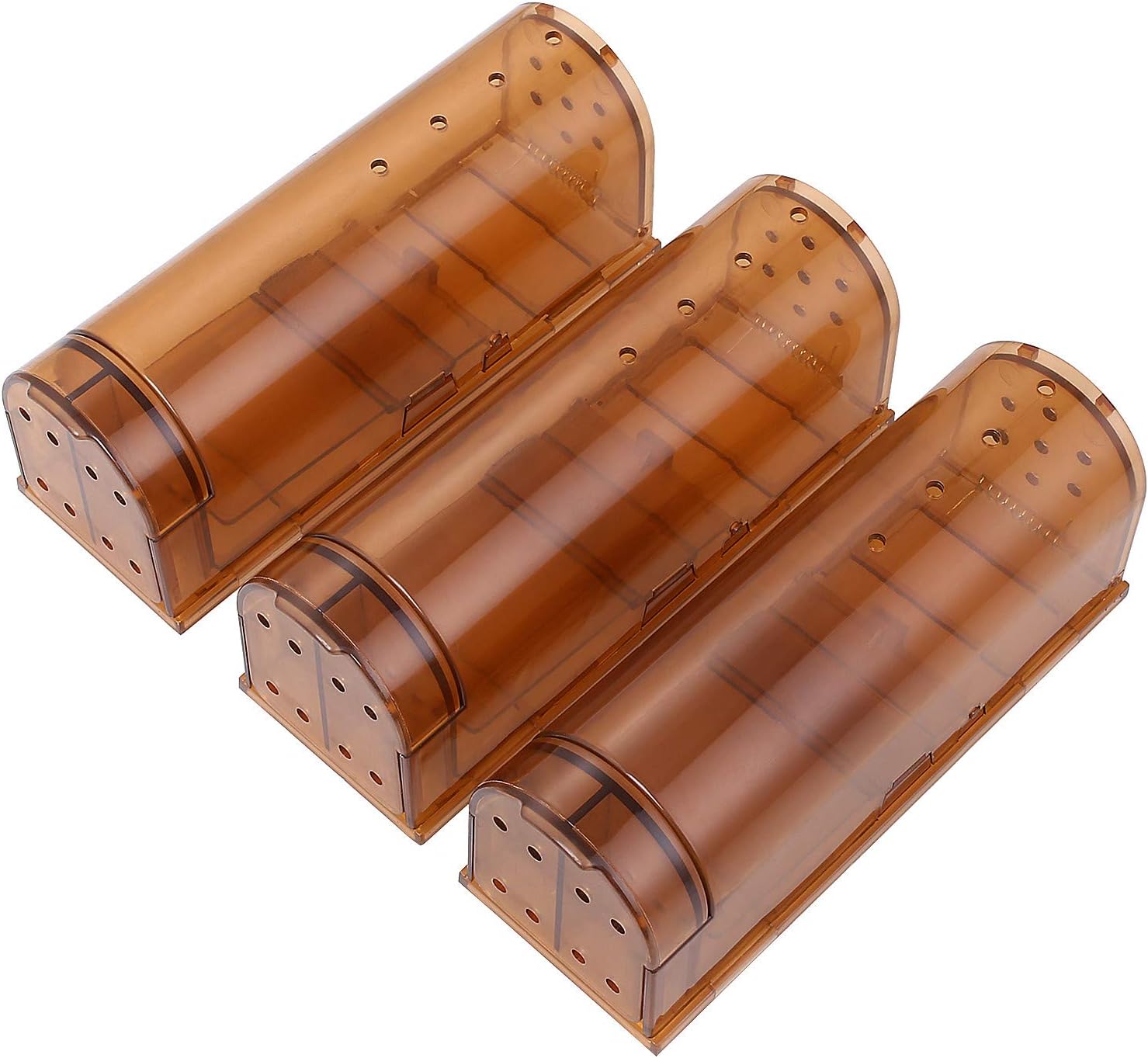 pedy Mouse Trap/Mice Trap, Intelligent, Environmental Protection & Re-Usable Mouse Trap for Indoor, Outdoor, Kitchen, Garden Trap (3 pack)