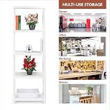 Taylor & Brown 5 Tier Heavy Duty White Plastic Garage Storage Shelving Unit view 6