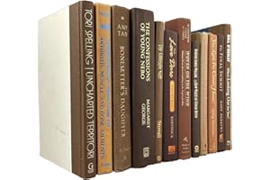 Modern Brown Books by Color | Alston & Oak Real Hardback Books Home Decor | Bulk Bundle of Decorative Hardcovers for Bookshelf Interior Design of Homes, Offices, Weddings, or Set Props
