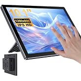 JUNEBOX 10.1 Inch Touchscreen for Raspberry Pi,1280 * 800,HDMI USB-C(Dark) | 5-point touch,Quick response,Dual-Speaker,16:10,178&deg;viewing angle,400nits,1500:1,VESA,72%NTSC,IPS