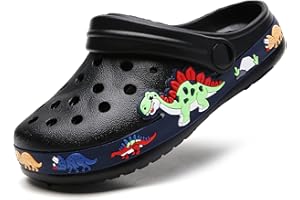 CERYTHRINA Kid's Cute Garden Clogs Shoes Cartoon Slides Sandals Clogs Children Beach Pool Slippers