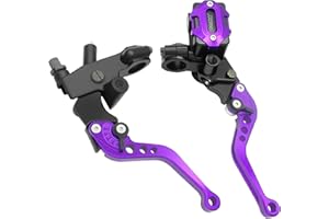 JXPANG Left & Right Motorcycle 7/8 Inch 22mm Handlebar Brake Master Cylinder Clutch CNC Lever Upgrade Universal for Yamaha Ha