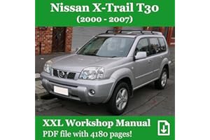 Nissan X-Trail T30 (Model Years 2000-2007): XXL Workshop Manual / Repair Manual # 4180 pages in English # PDF file # Download