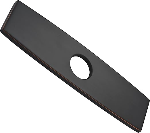 Sucasa 9 65 Inch Rectangle Oil Rubbed Bronze Faucet Escutcheon