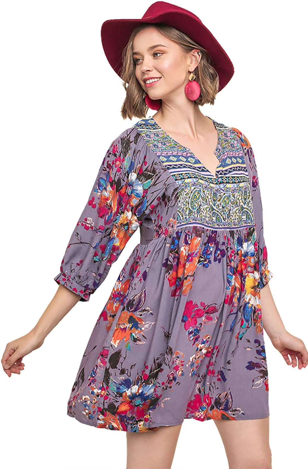 Women's Bohemian Tunic or Dress