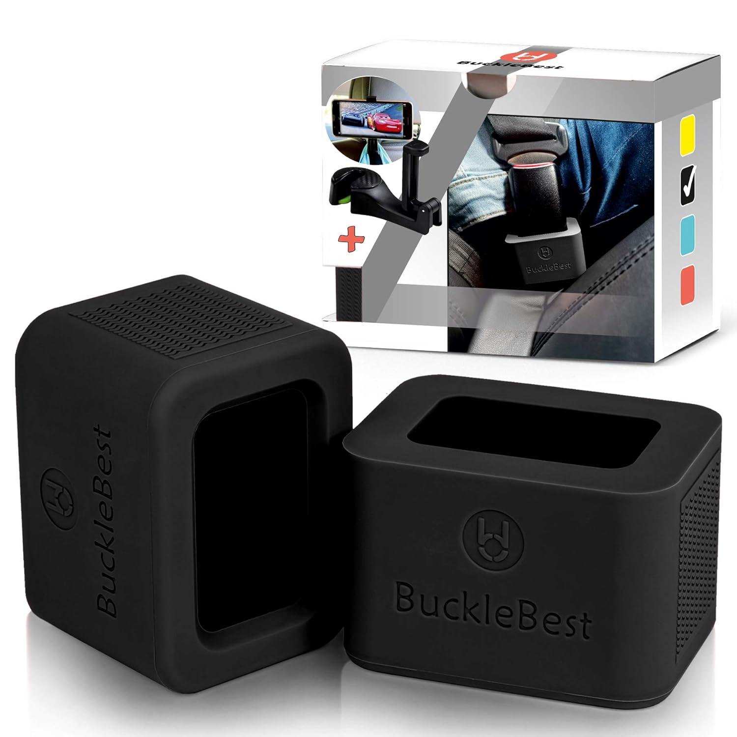 booster seat buckle holder