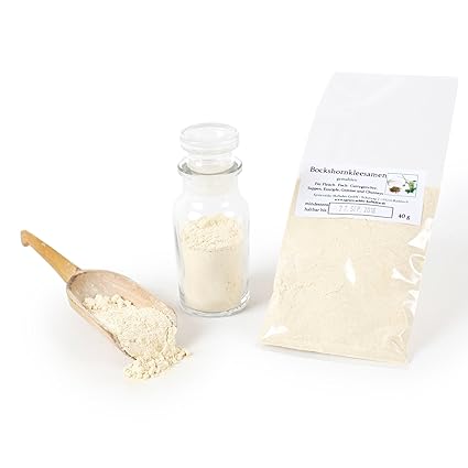 Bockshornkleesamen gemahlen, Bockshornklee Pulver, Curry Gewürz indisch, Premium-Qualität, Brotgewürz, Fenugreek Seeds Powder