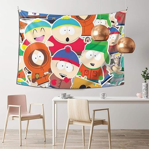 Amazon Co Jp サウスパーク 1 Jpeg 新品 北欧ins インテリア用品 部屋 窓カーテン タペストリー ベッドサイド 宿舎 壁紙 掛けぶとん 客間 ソファー 寝室 装飾 背景布 抗菌 防臭 手触りが優しい おしゃれ 個性ギフト Home Kitchen