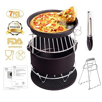 Die Fritteuse Zubehör Friteuse für Gowise Phillips und Cozyna Mit Nicht - stick Pan - material für Alle 3.7qt-5.3qt-5.8qt sat