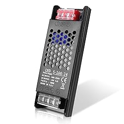 PZETCEIR LED Driver 24V 100W 4.1A Slim LED Power
