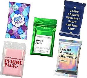 Cards Against Humanity Weed & Period & Pride & Ass Pack & Saves America