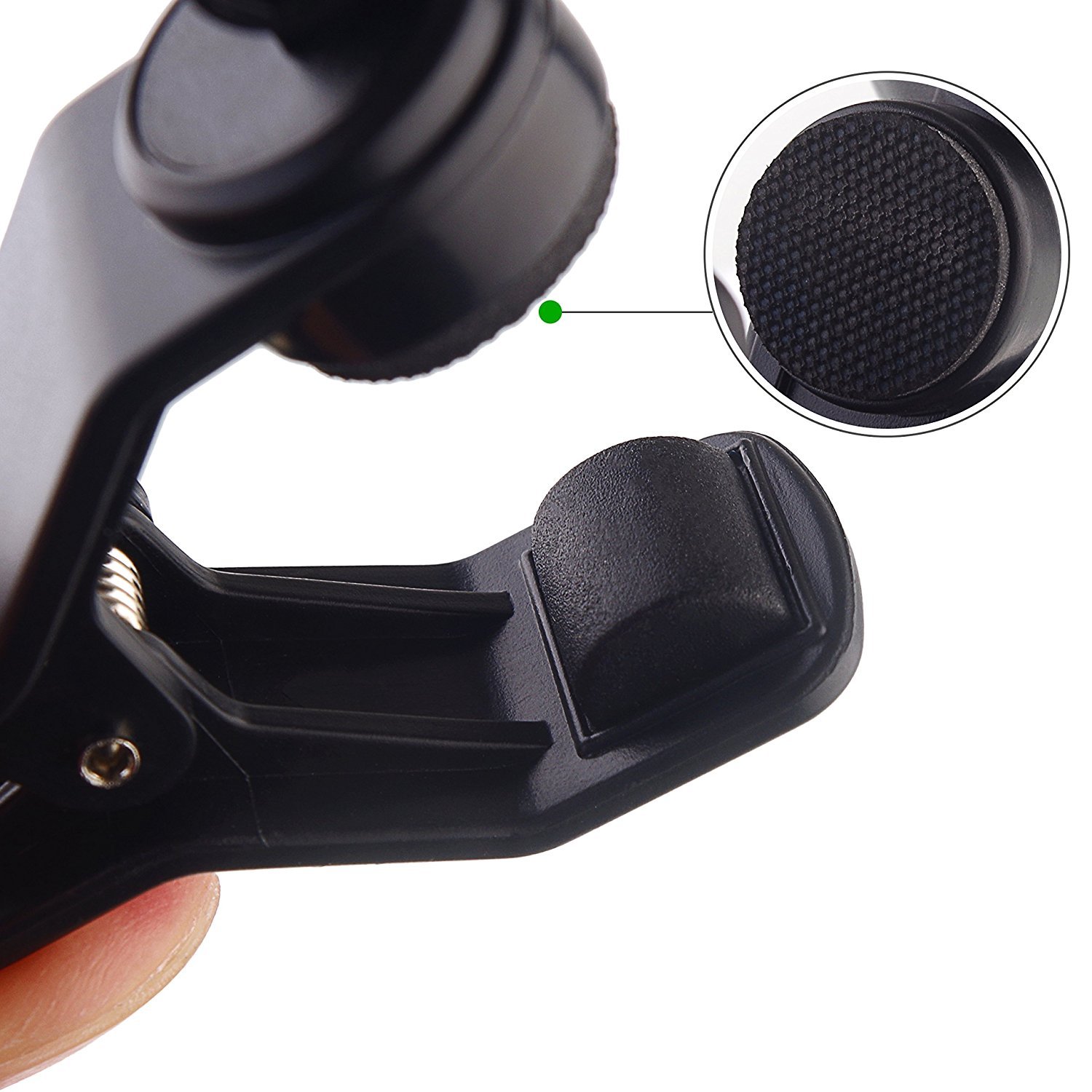 Mugig Tuner, Guitar Tuner, Multi-Functional Colorful LCD Display Clip on Tuner for Chromatic, Guitar, Bass, Ukulele and Violin, Battery Included, Auto Power-off