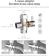 WEIDMAX Hand Held Bidet Sprayer Kit Stainless Steel SUS304 49in Hose view 3