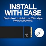 Seagate Game Drive PS5 PS4 1TB M.2 SSD Internal PCIe Gen4 NVMe 7300MB/s view 7