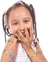 Avenir Unicorn Nail Stickers & Tattoos Set 260+ Kids 3+ Creative view 6
