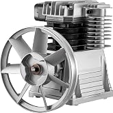 VEVOR Air Compressor Pump, 3HP 11 CFM, Industrial Compressor Head Pump Motor, 1300RPM High-Spped Single Stage Twin Cylinder Aluminum Air Compressor Head Piston Style Splash Lubrication Pump
