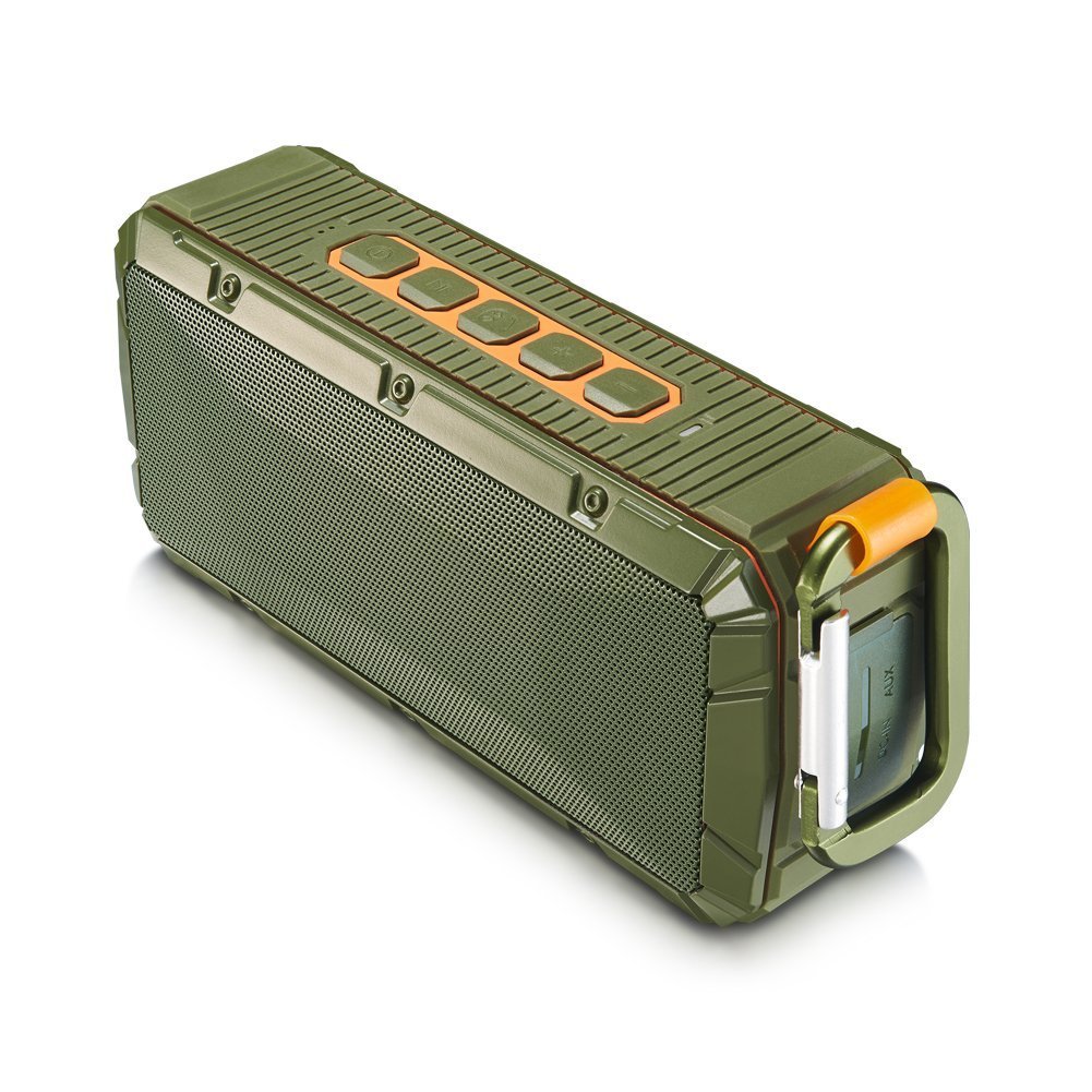 Portable Wireless Outdoor Bluetooth Speaker - IPX6 Waterproof Dual 10W Drivers, Enhanced Bass, Built in Mic,Water Resistant,Beach, Shower ,Home